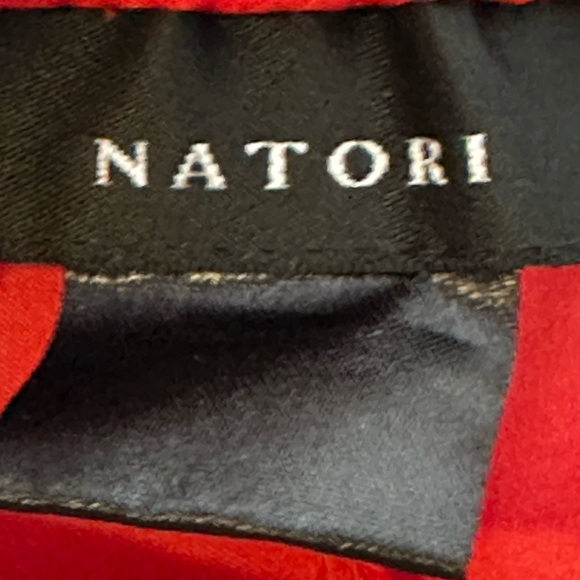 Natori Sleep Pant Cropped Pull On Size M/L Loungewear Luxury Preppy Wide Leg - Picture 3 of 4